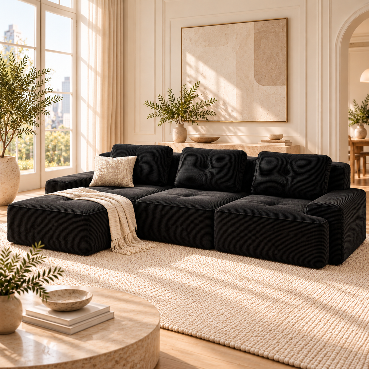 Canapé Cloud Norély – vue du canapé dans un intérieur contemporain