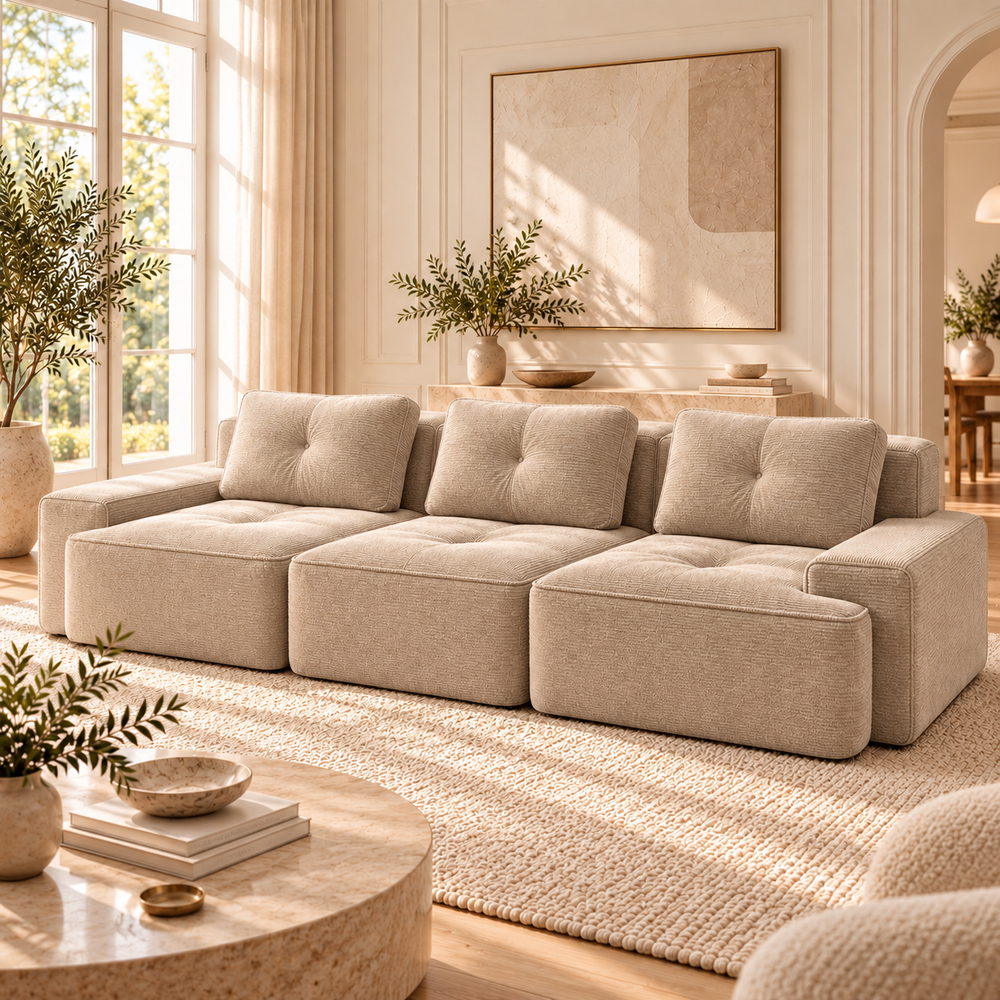 Canapé Prestige Norély dans un salon élégant